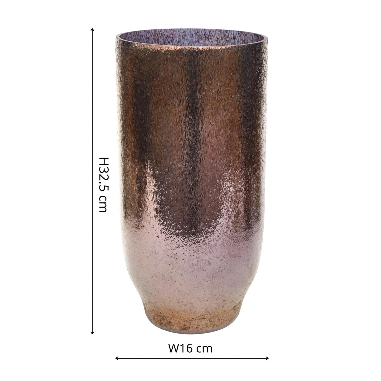 Avald Bronze Tall Vase Tall - Tall - Skandi London