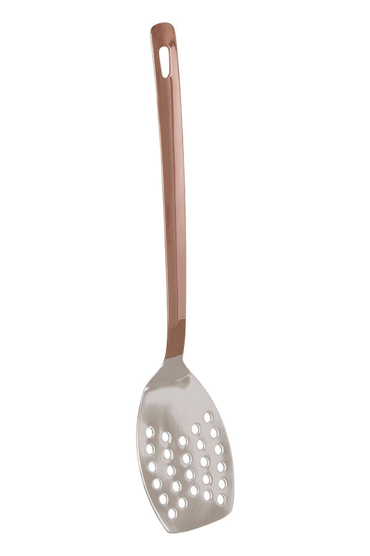 Eline Copper Finish Slotted Turner - Skandi London
