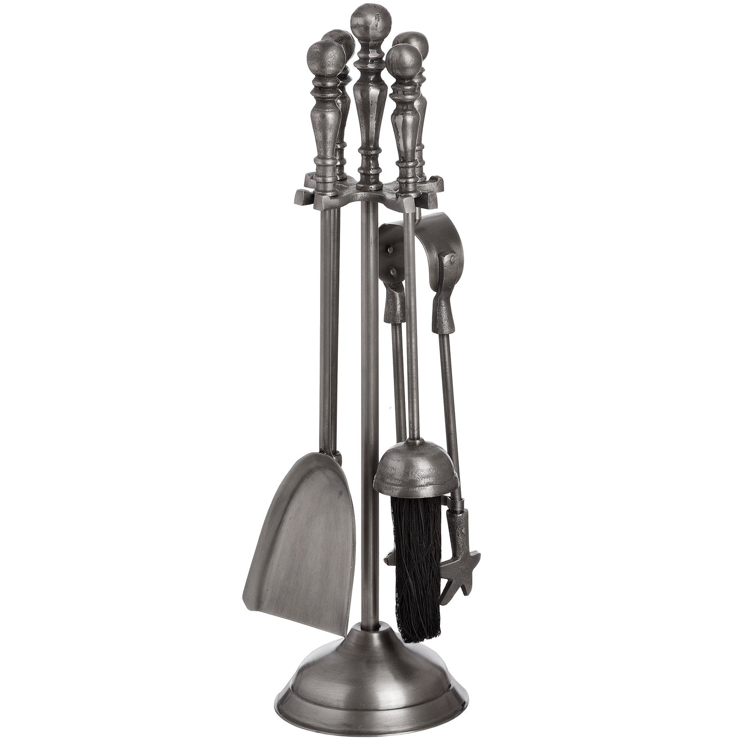Skandi London Traditional Companion Set In Antique Pewter - Skandi London