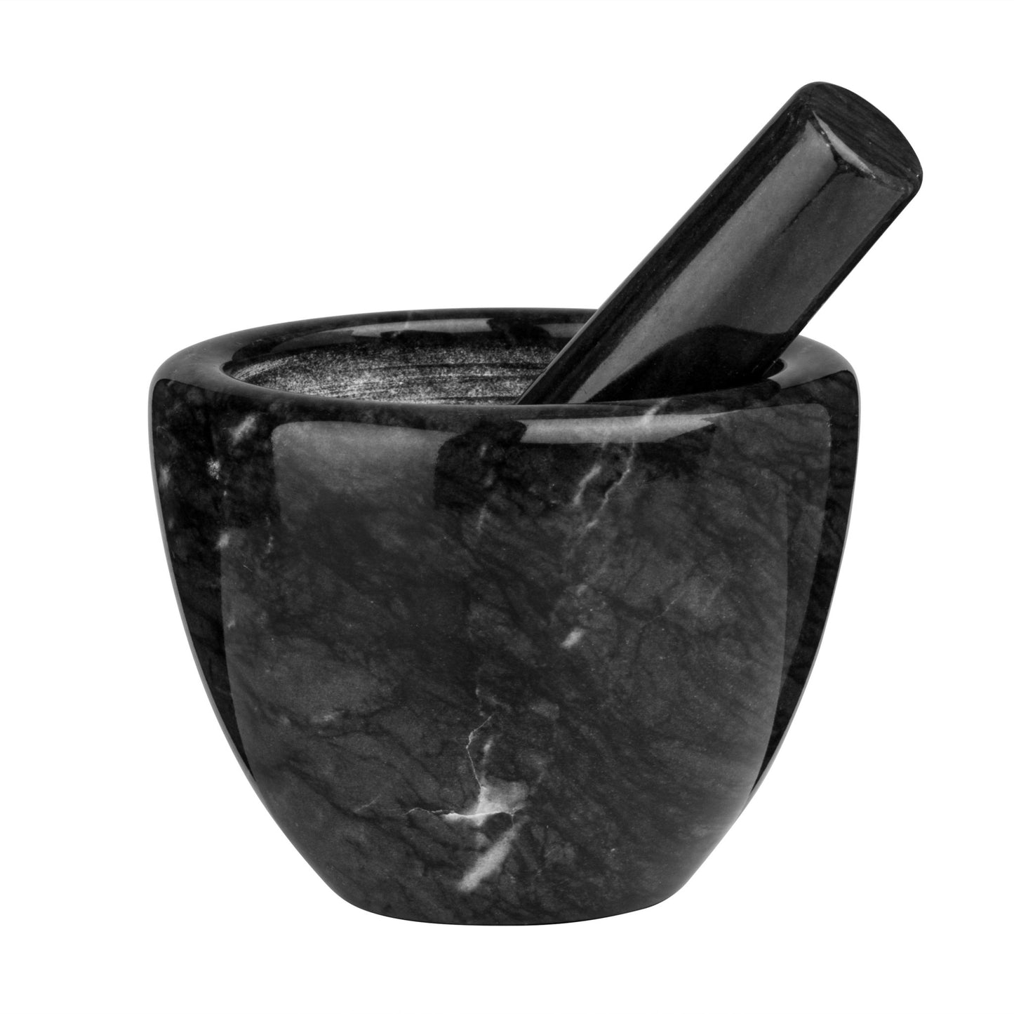 Berit Marble Plain Mortar and Pestle - Skandi London
