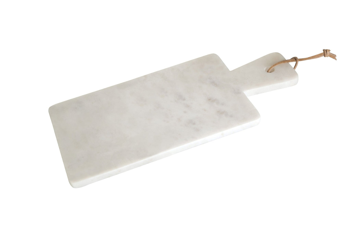 Kris White Marble Rectangular Paddle Board With Tapered Handle - Skandi London