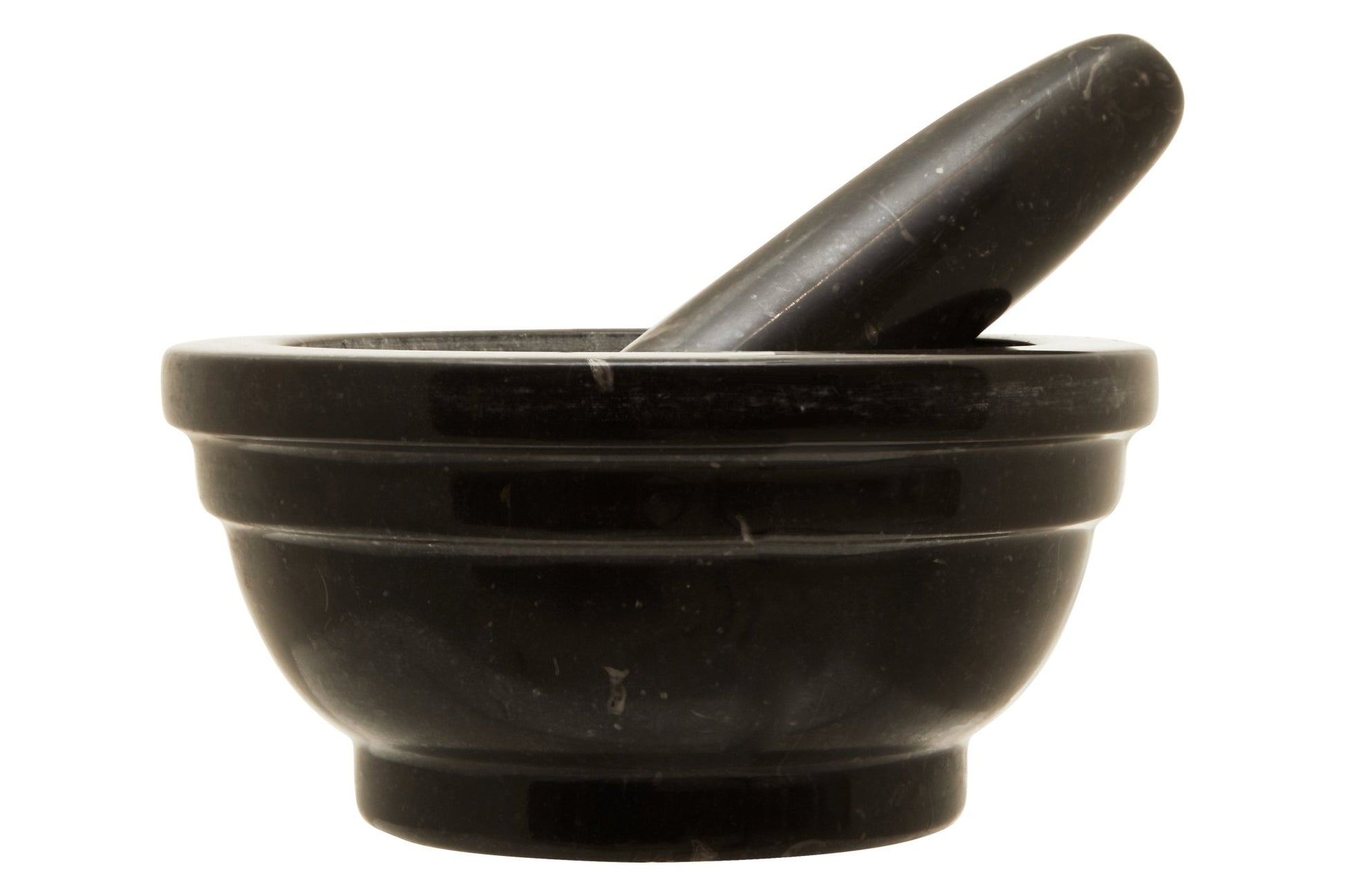 Mikele Brown Marble Mortar And Pestle - Skandi London