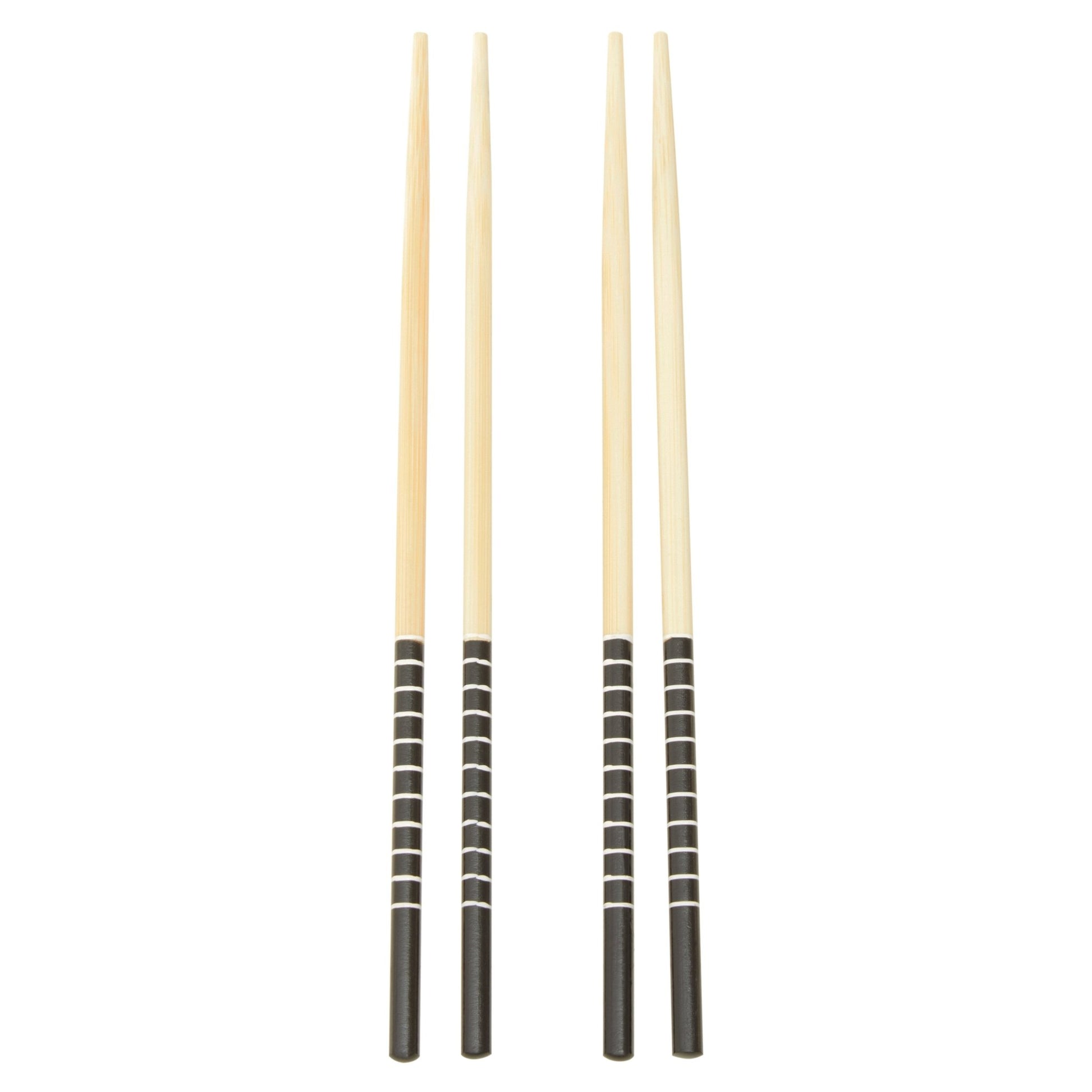 Haldor 6pc Black Ceramic and Wood Sushi Set - Skandi London