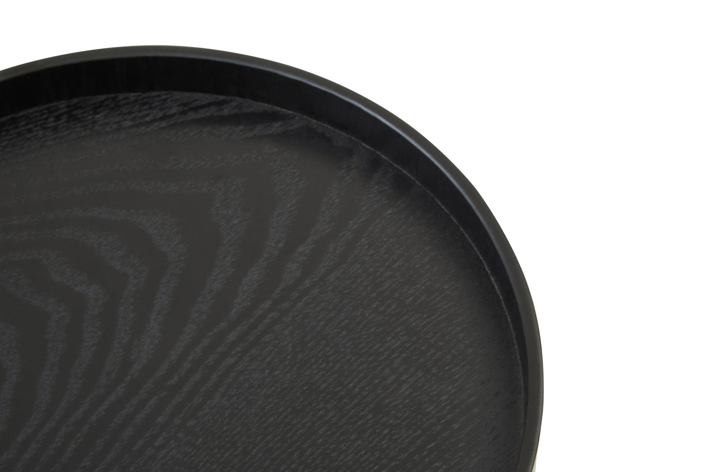 Bergen Small Black Fir Wood Tray - Skandi London