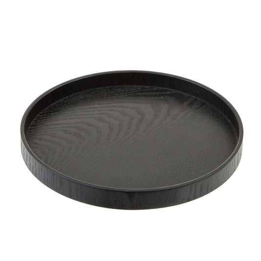 Bergen Small Black Fir Wood Tray - Skandi London