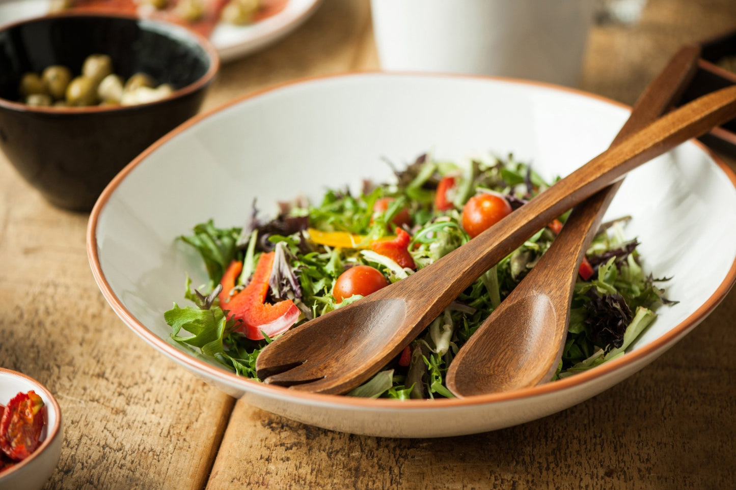 Heidrun Large Salad Servers - Skandi London