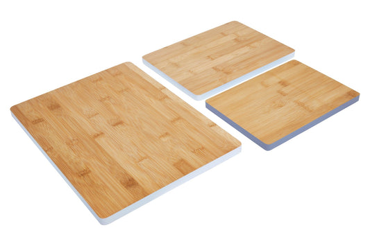 Aina Set Of Three Bamboo Chopping and Serving Boards - Skandi London