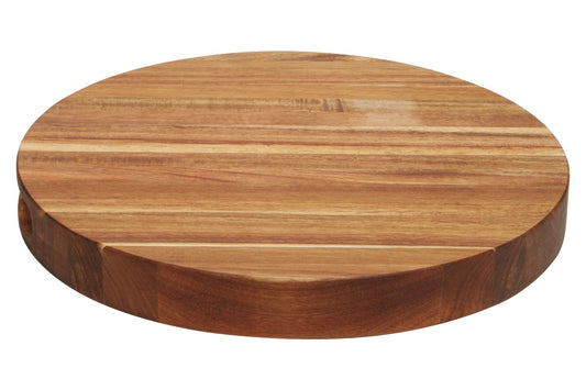 Heidrun Acacia Round Chopping and Serving Board - Skandi London