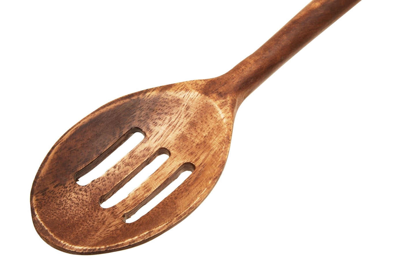 Heidrun Acacia Wood Slotted Spoon - Skandi London