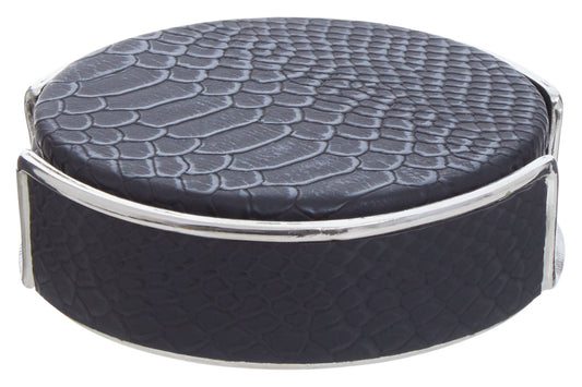 Kelda Set Of Four Black Coasters - Skandi London