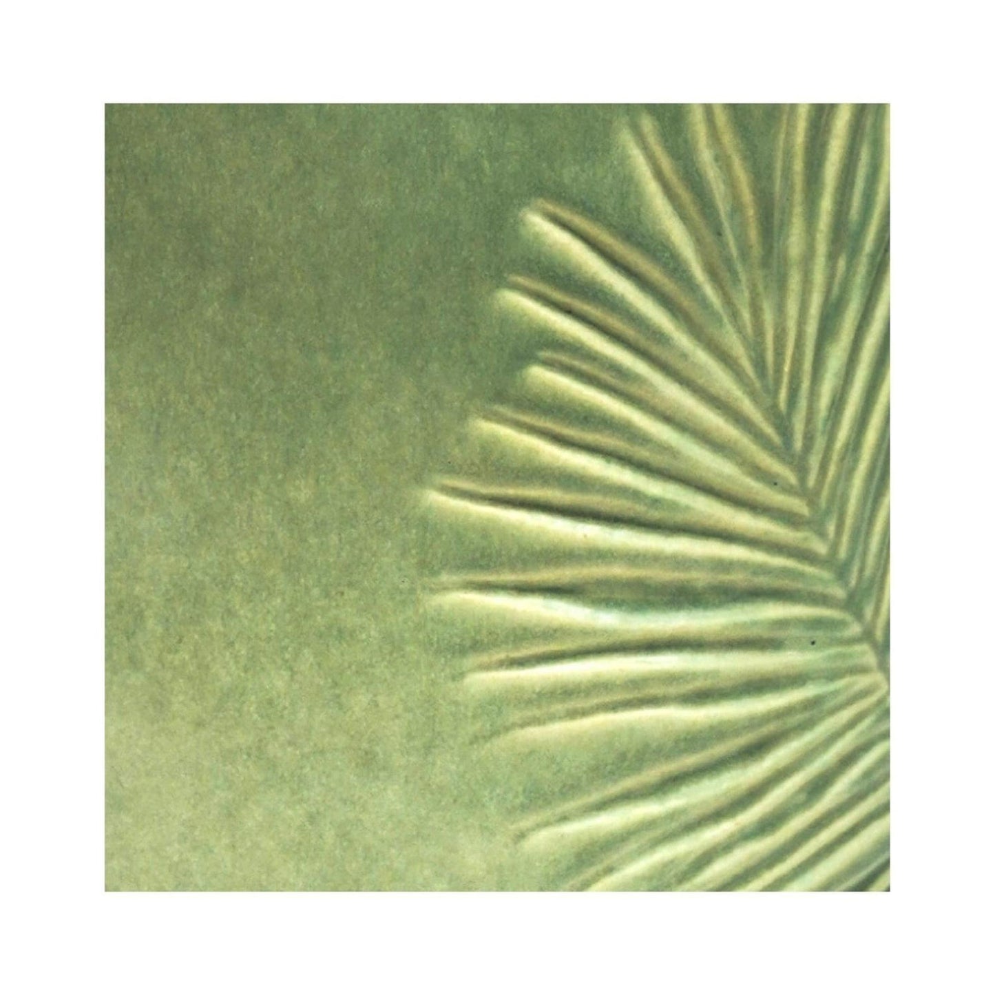 Skandi London Leaf Etched Planter in Olive - Skandi London