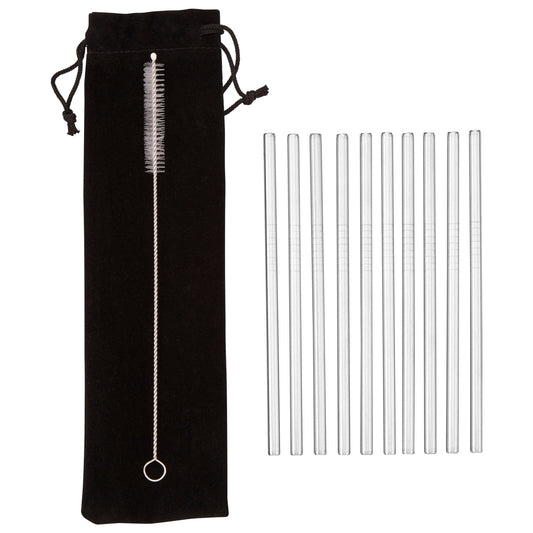 Kari Set Of 10 Short Cocktail Straws - Skandi London