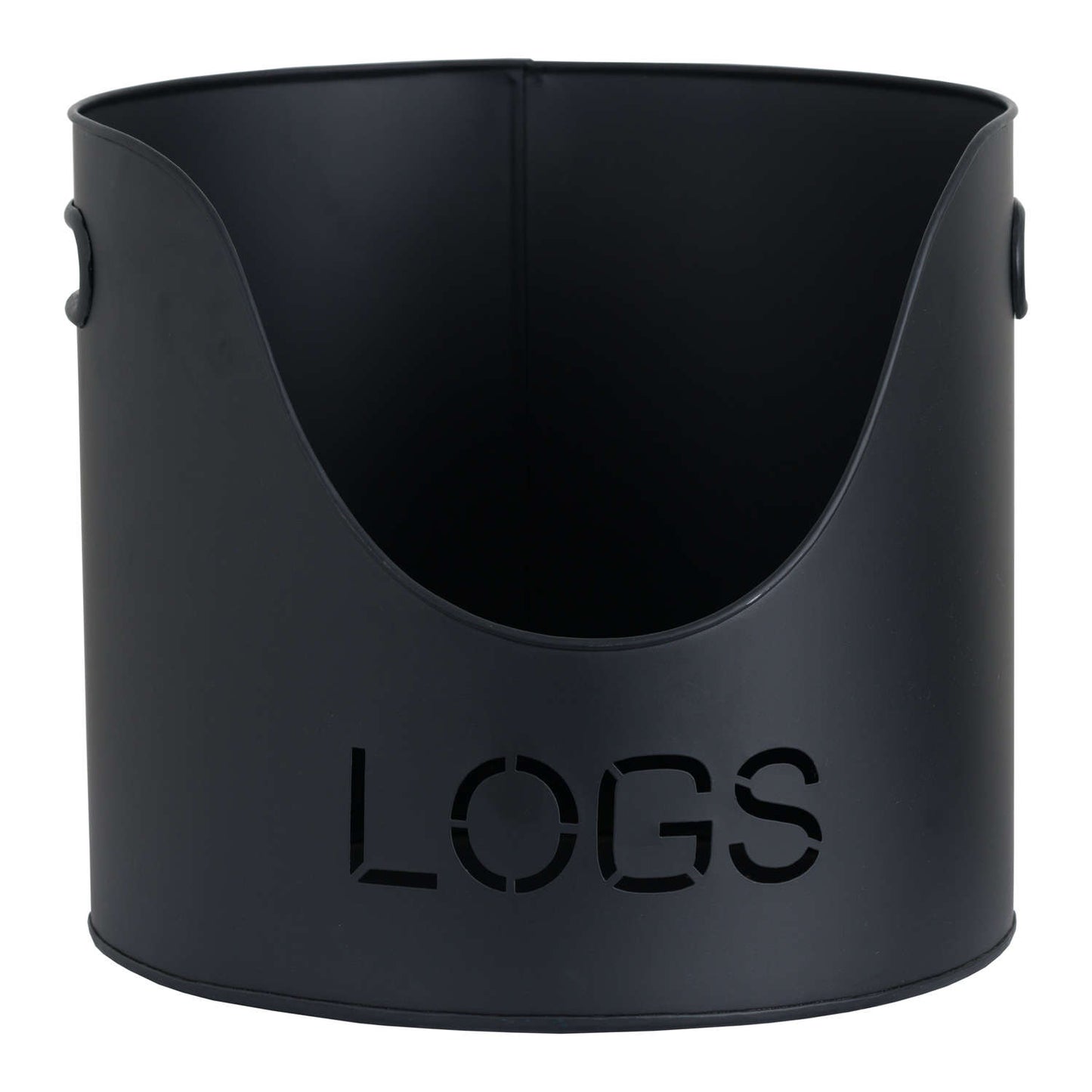 Skandi London Black Finish Logs And Kindling Buckets & Matchstick Holder - Skandi London
