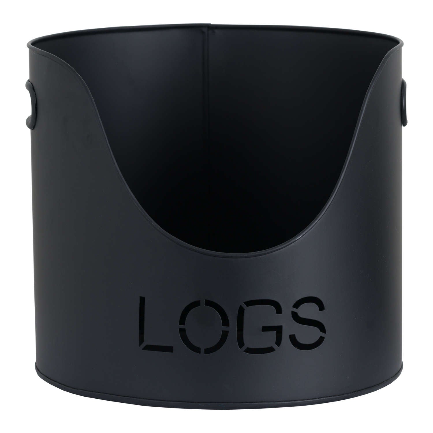 Skandi London Black Finish Logs And Kindling Buckets & Matchstick Holder - Skandi London