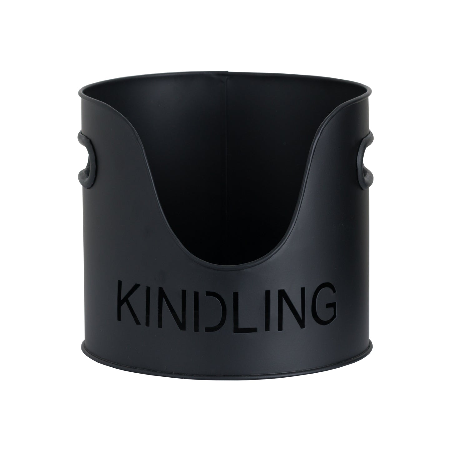 Skandi London Black Finish Logs And Kindling Buckets & Matchstick Holder - Skandi London