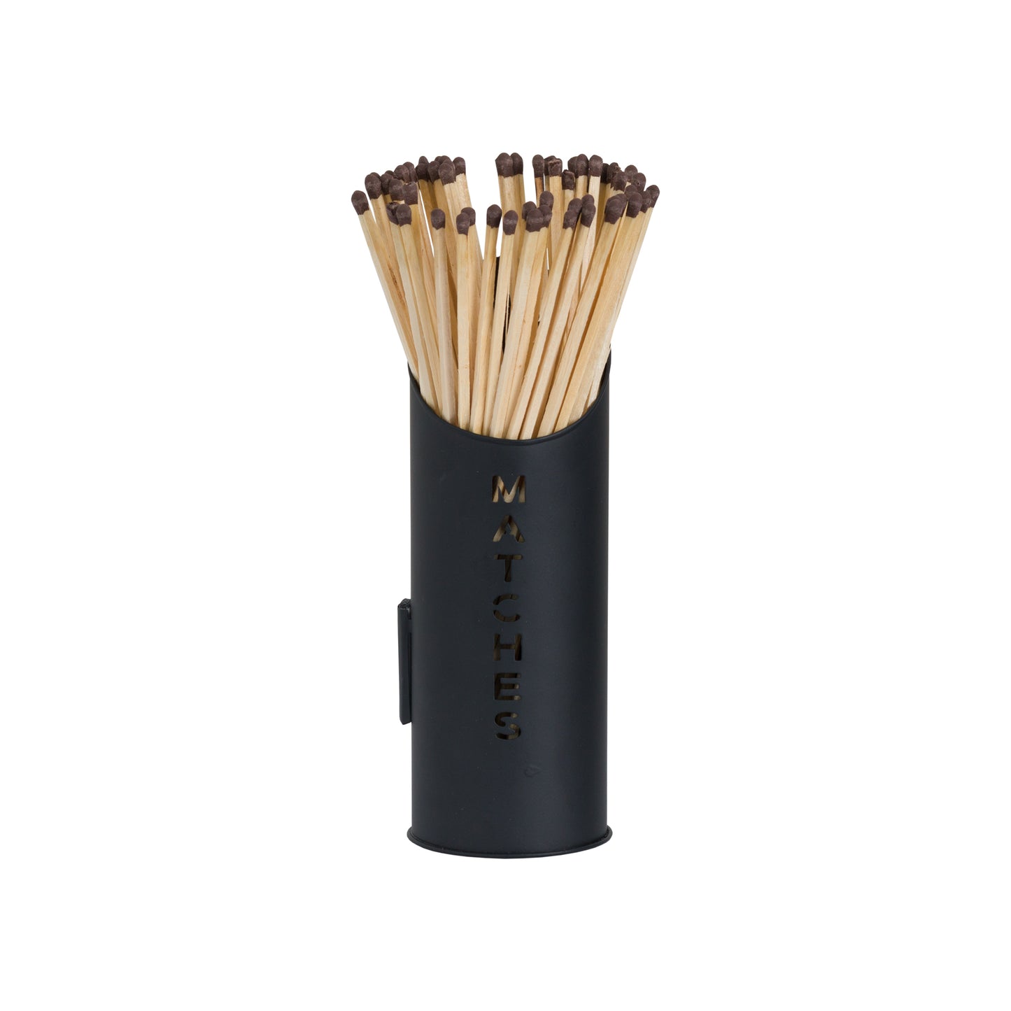 Skandi London Black Finish Logs And Kindling Buckets & Matchstick Holder - Skandi London