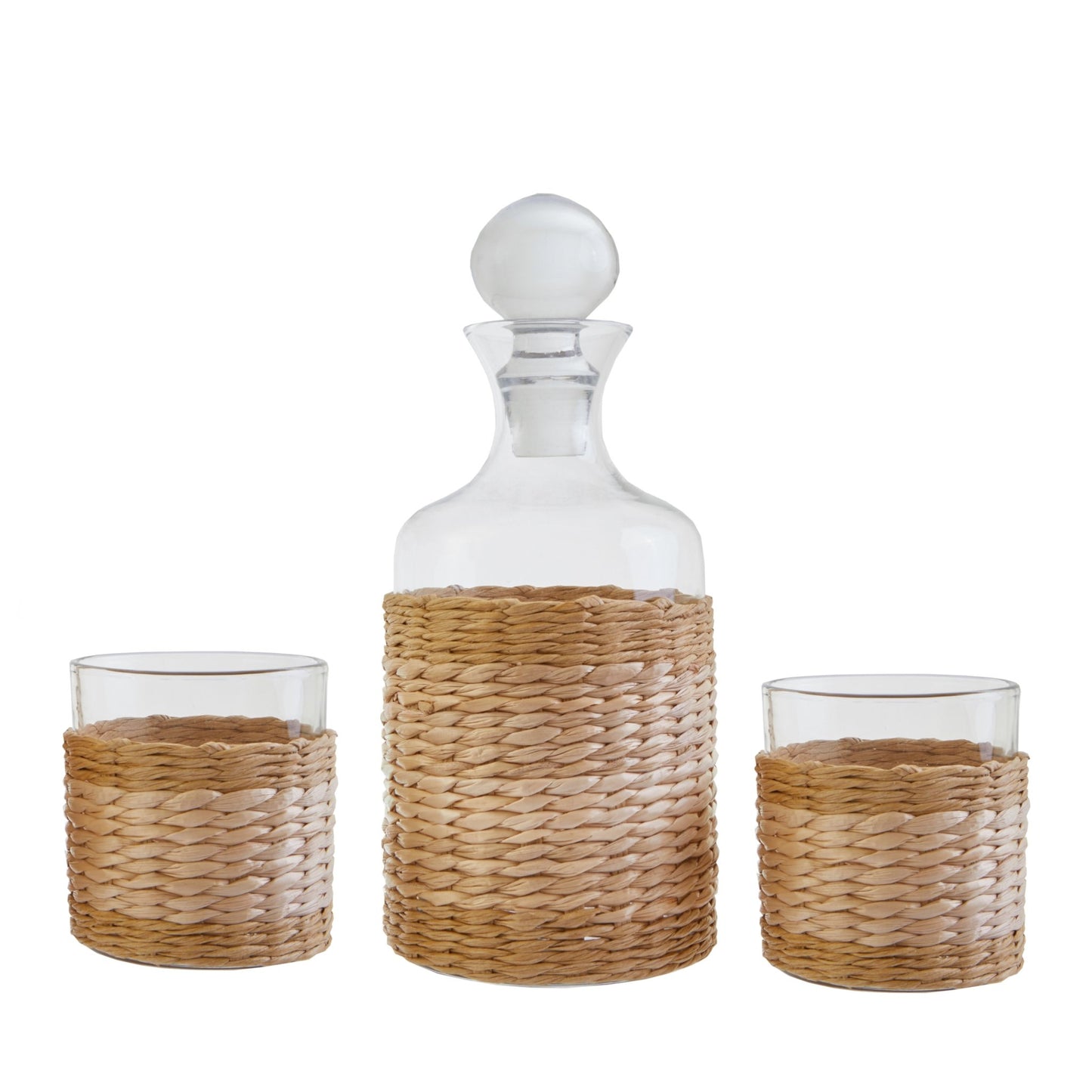 Haakon Glass And Decanter Three Piece Set - Skandi London