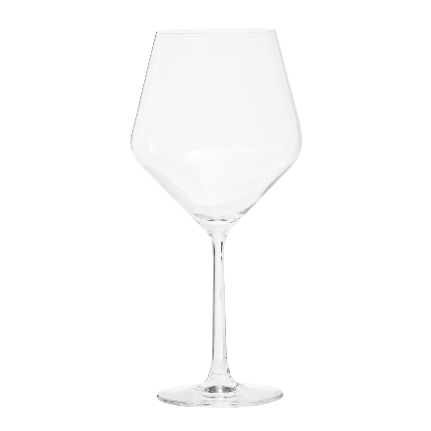 Agneta Set Of 2 Crystal Burgundy Glasses - Skandi London