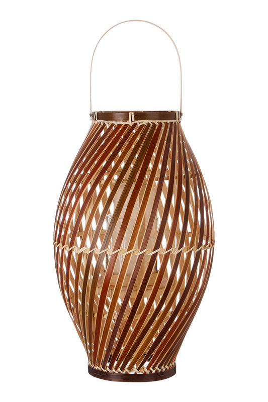 Eyre Natural Bamboo Lantern - Skandi London