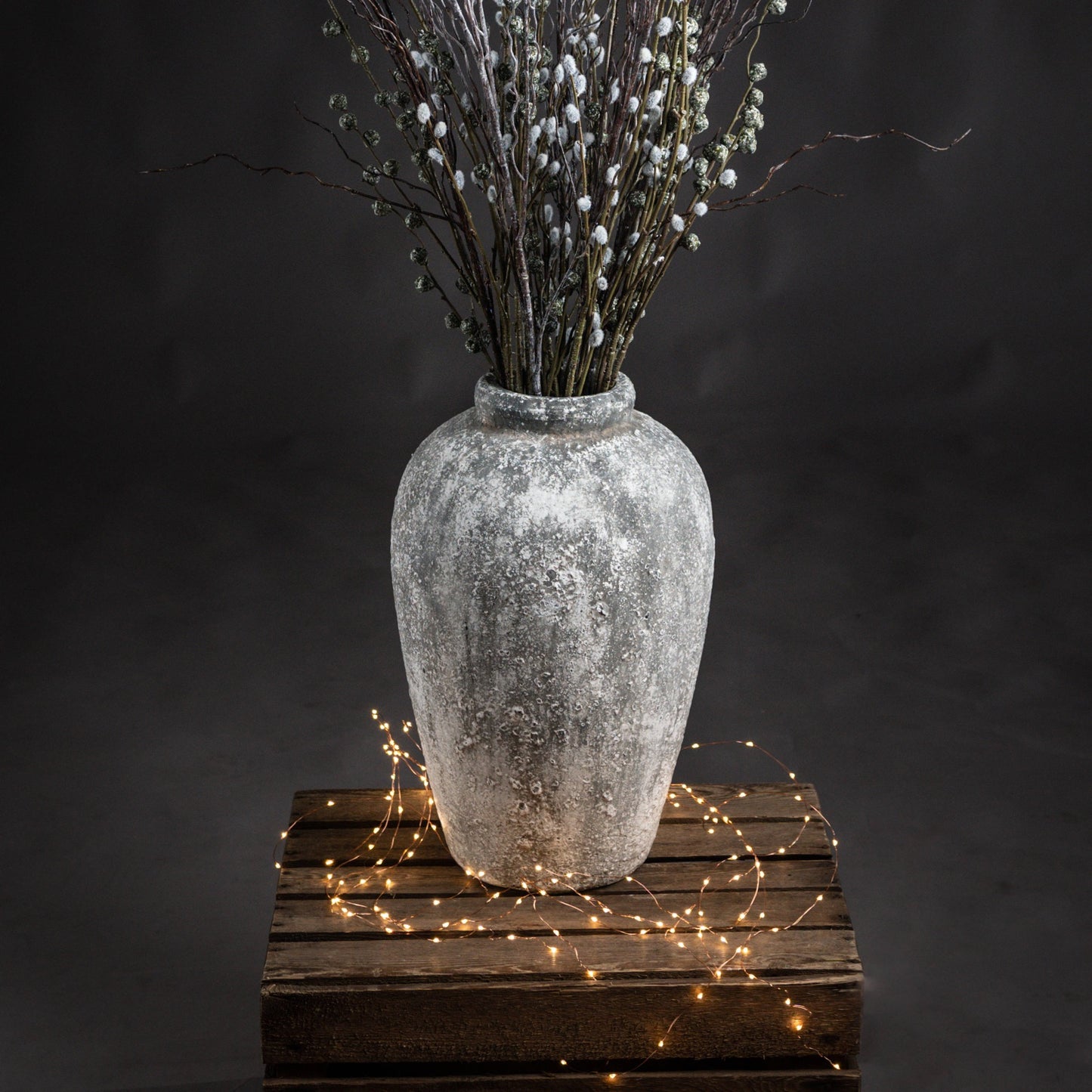 Maribo Stone Tall Vase - Skandi London