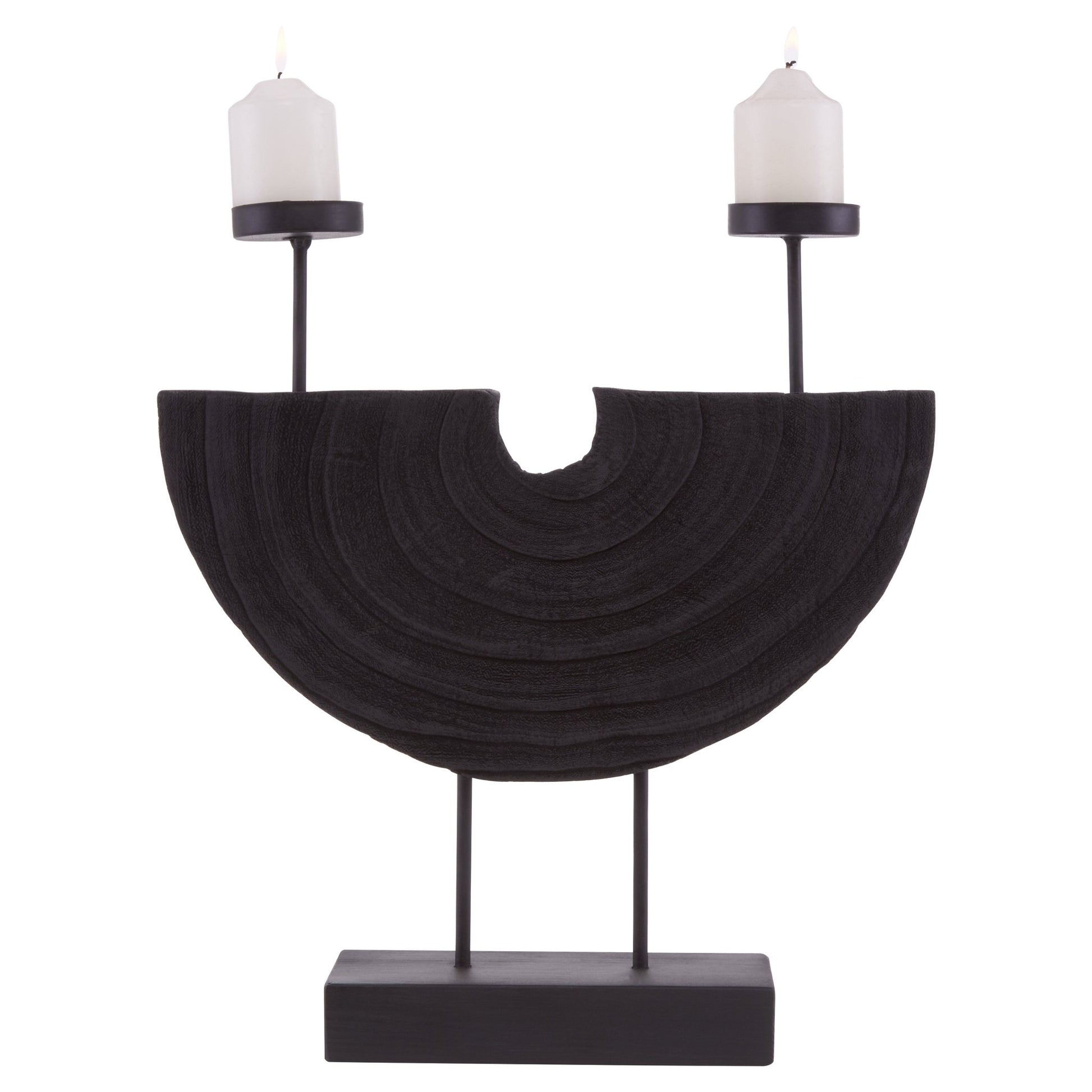Helga Two Candle Holder - Skandi London