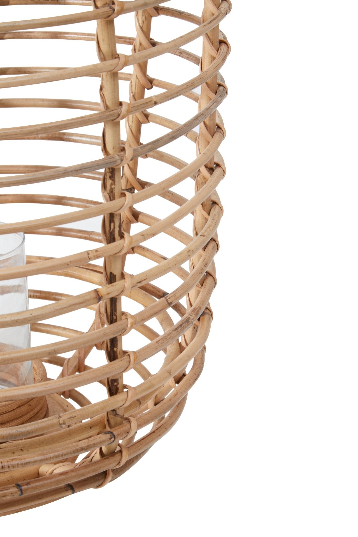 Kai Natural Rattan Lantern - Skandi London