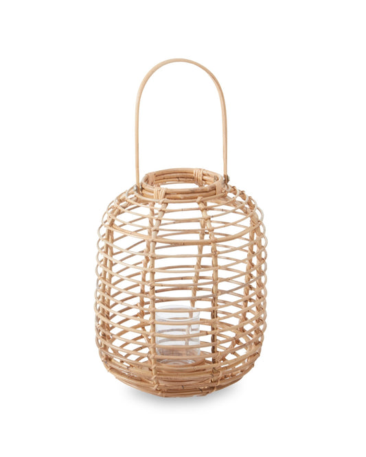 Kai Natural Rattan Lantern - Skandi London