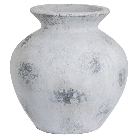 Juelsminde Large Antique White Vase - Skandi London