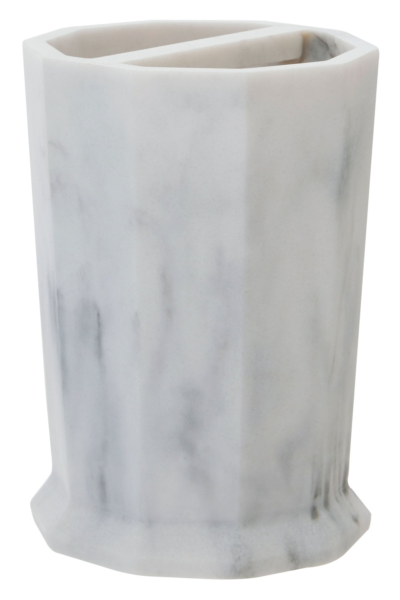 Maurits Grey Two Compartment Toothbrush Holder - Skandi London