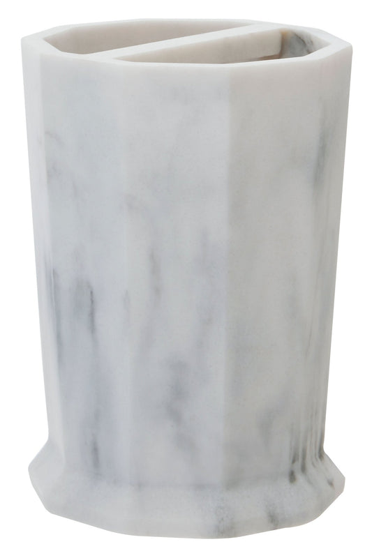 Maurits Grey Two Compartment Toothbrush Holder - Skandi London