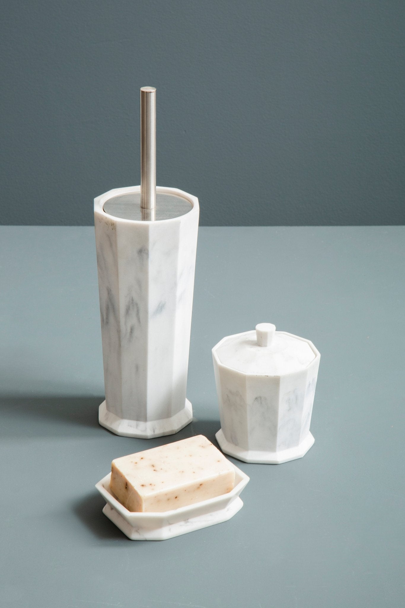 Maurits Grey Cotton Jar - Skandi London