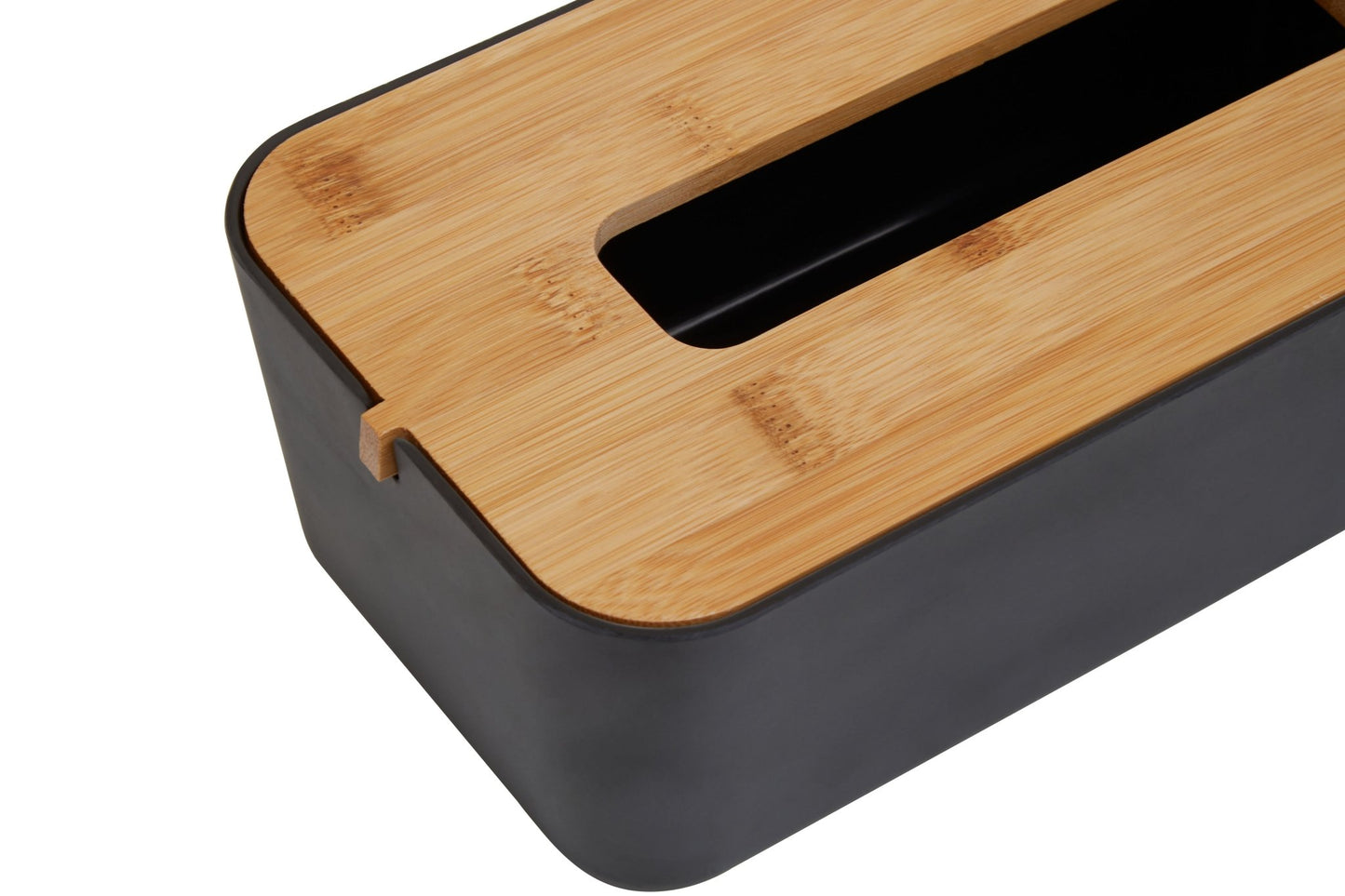 Broder Black Tissue Box - Skandi London