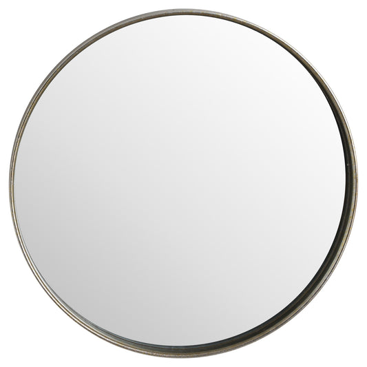 Skandi London Large Bronze Narrow Edged Wall Mirror - Skandi London