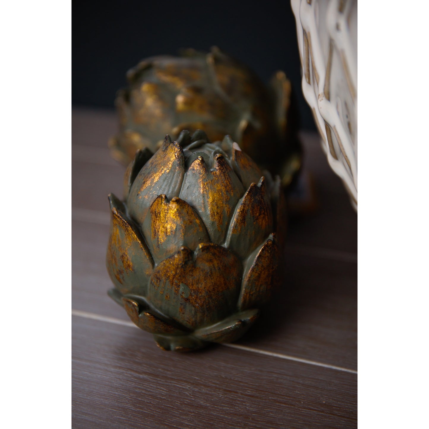 Antique Bronze Large Artichoke - Skandi London