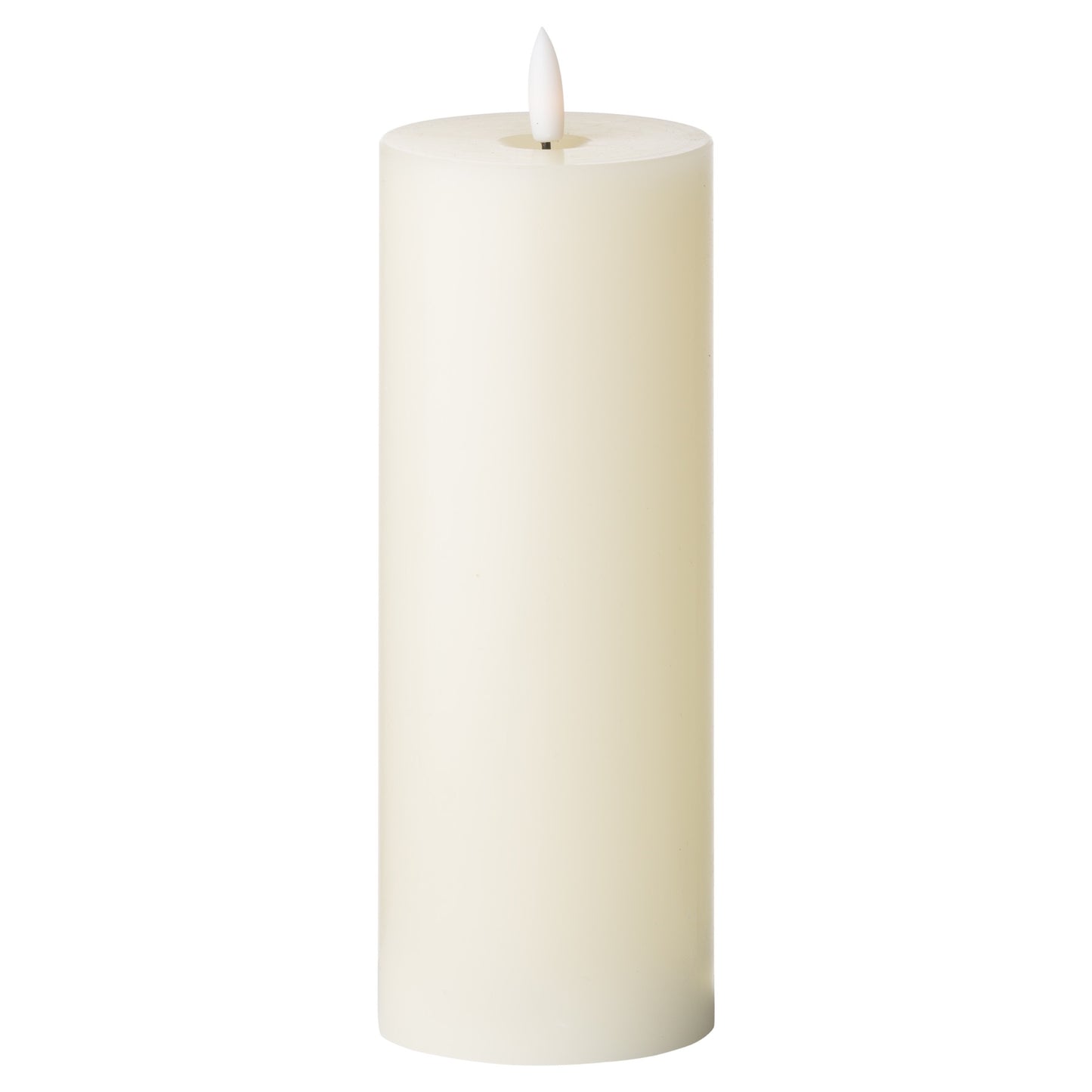 Luksus Collection Natural Glow 3 x 8 LED Cream Candle - Skandi London