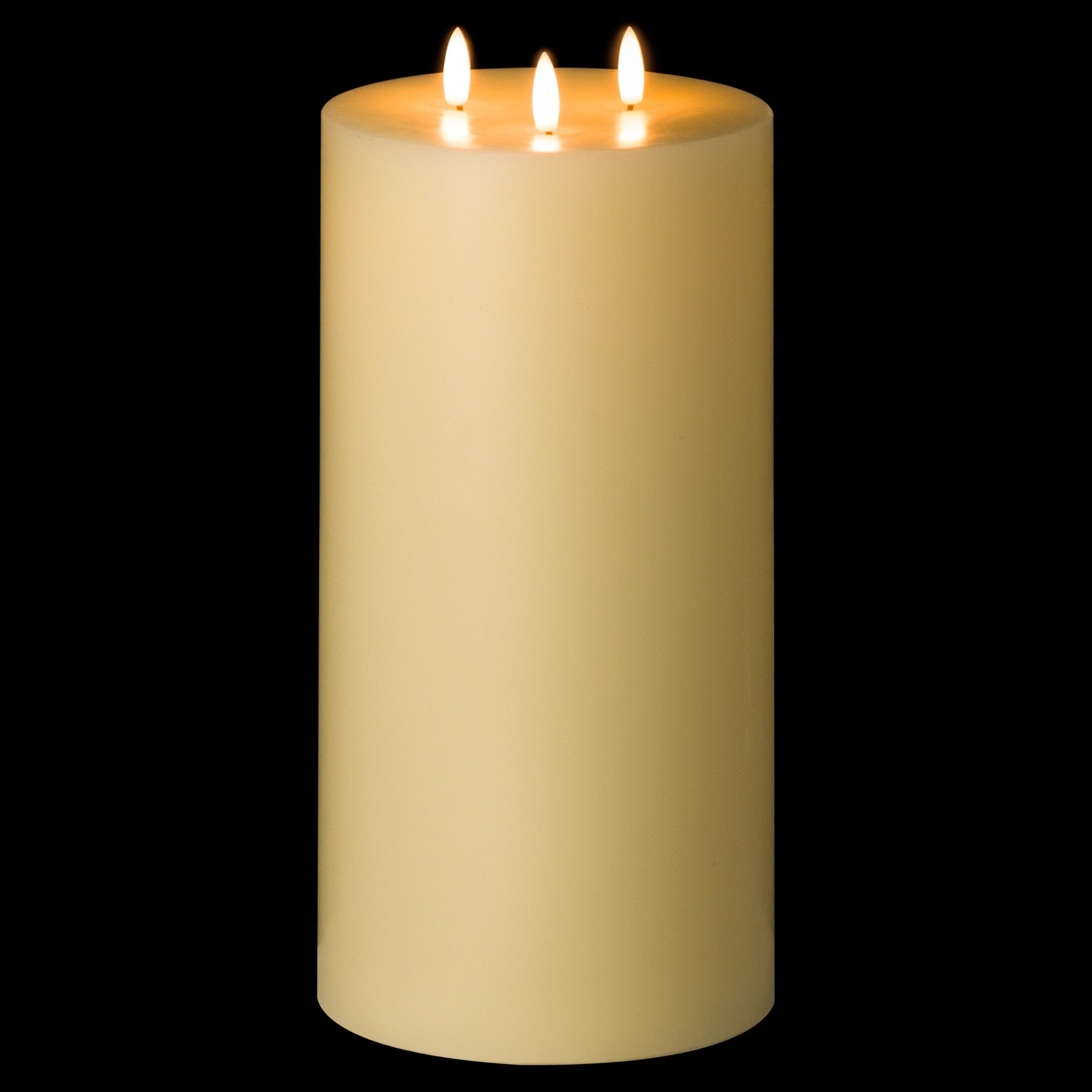 Luksus Collection Natural Glow 6 x 12 LED Cream Candle - Skandi London