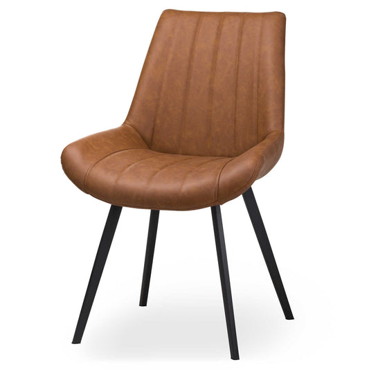 Kolding Tan Dining Chair - Skandi London