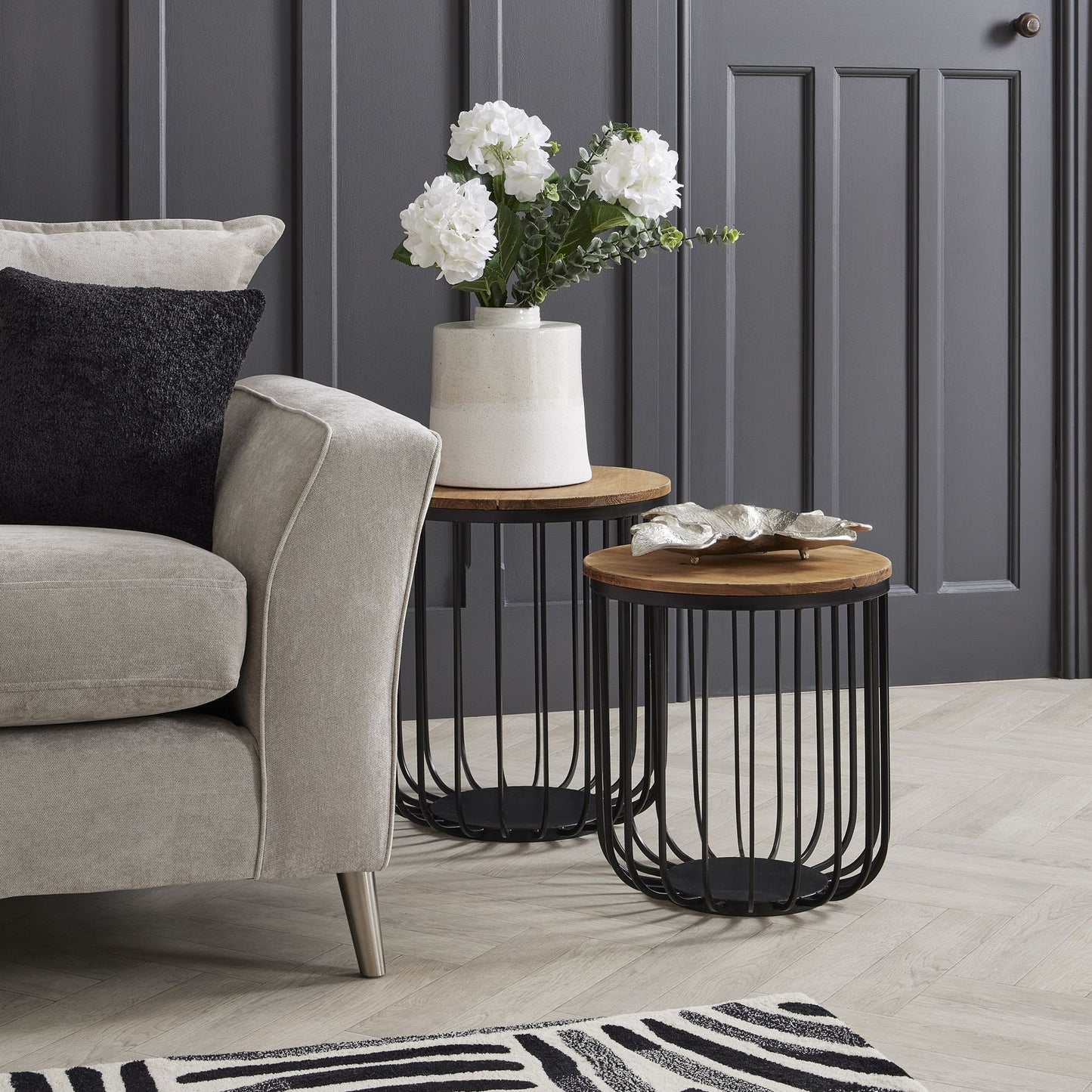 Skandi London Single White Hydrangea - Skandi London