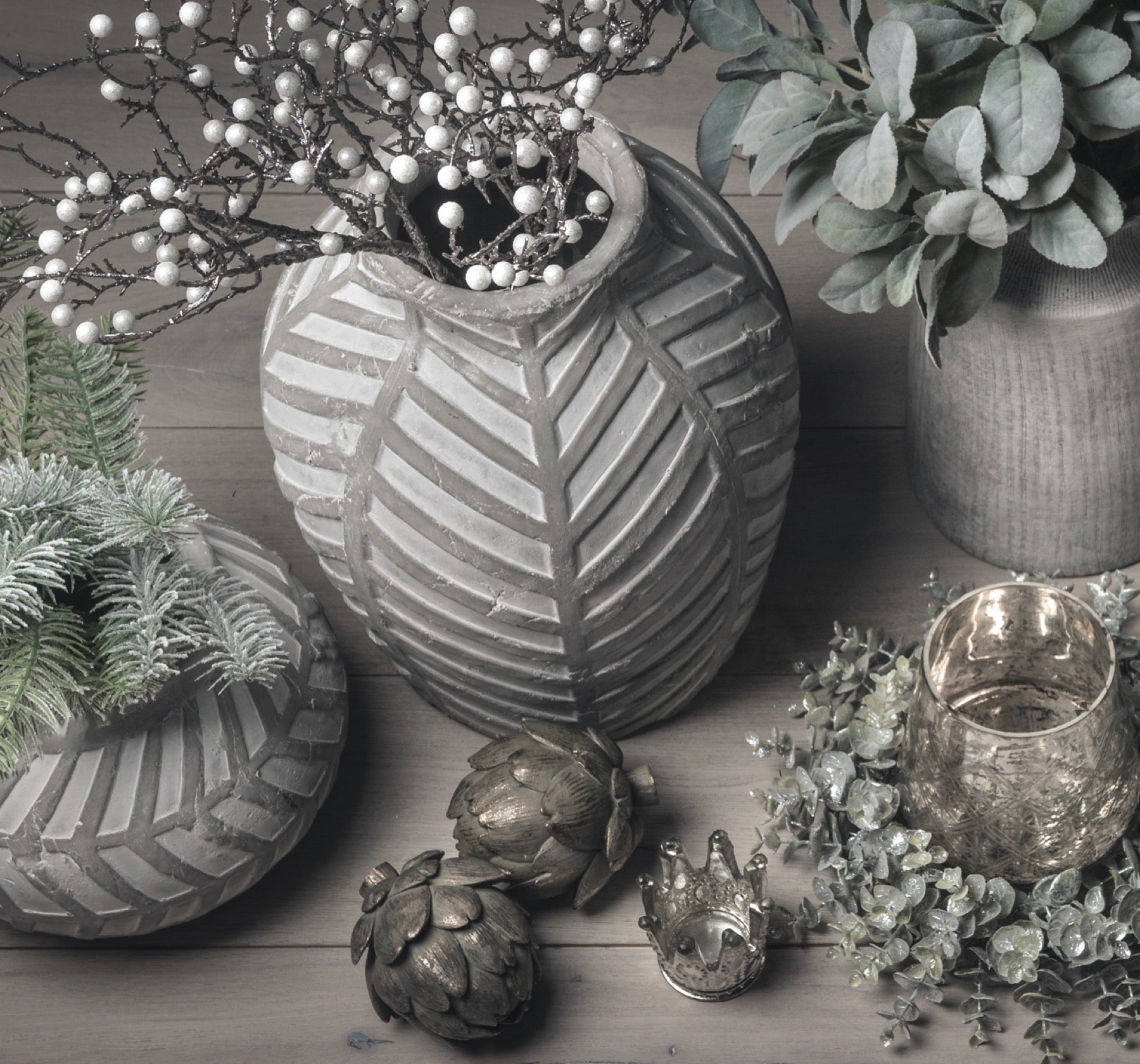 Nesna Stone Vase - Skandi London
