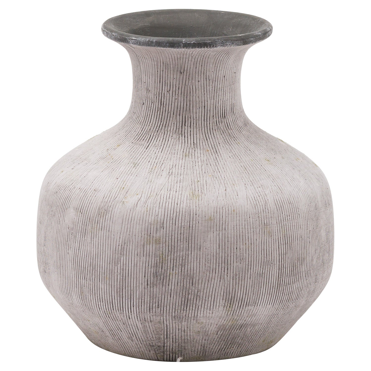 Nesna Squat Stone Vase - Skandi London