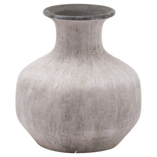Nesna Squat Stone Vase - Skandi London