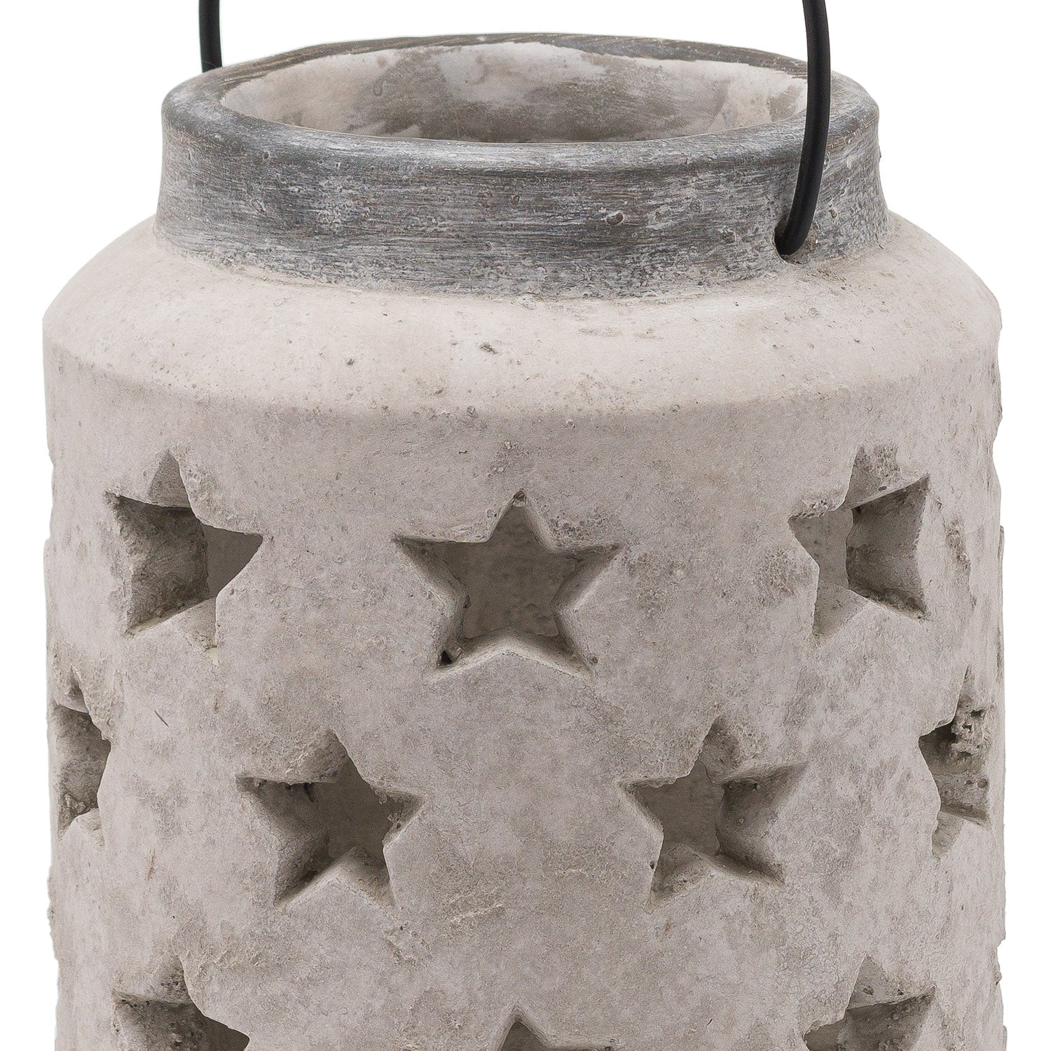 Nesna Large Stone Star Lantern - Skandi London