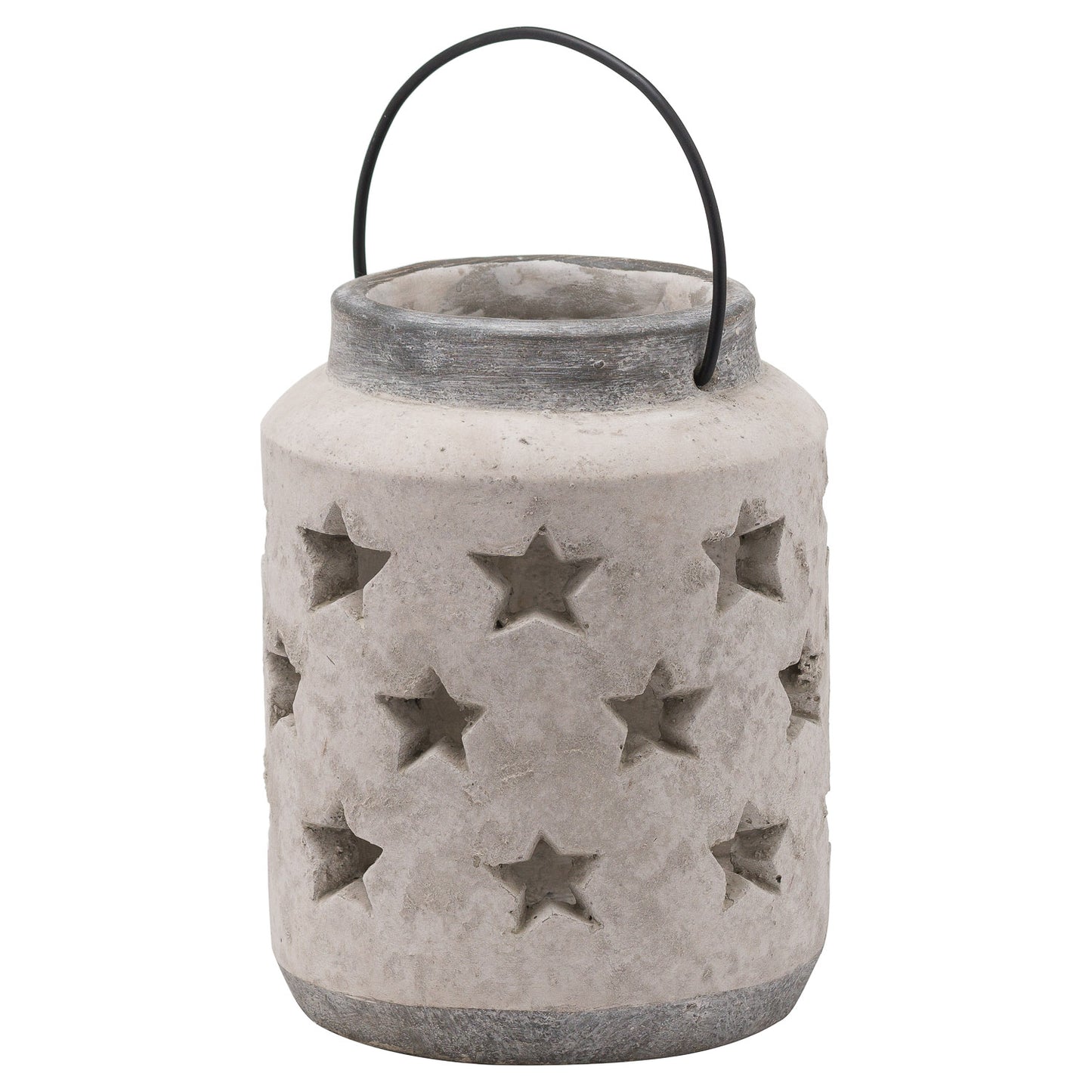 Nesna Large Stone Star Lantern - Skandi London