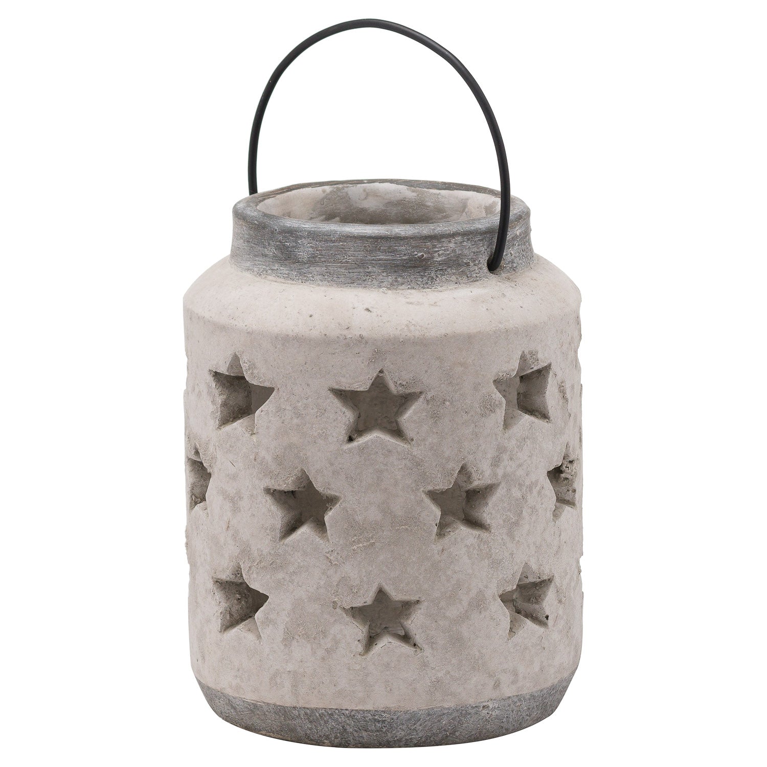 Nesna Large Stone Star Lantern - Skandi London