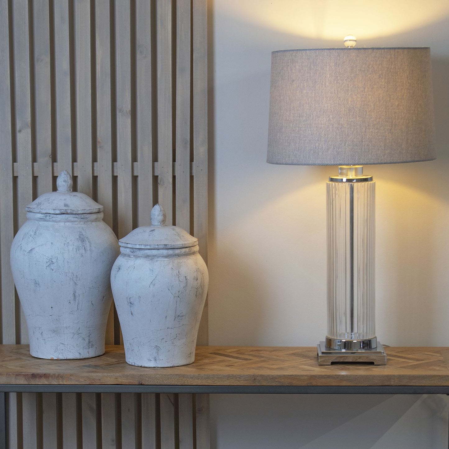 Nesna Stone Ginger Jar - Skandi London