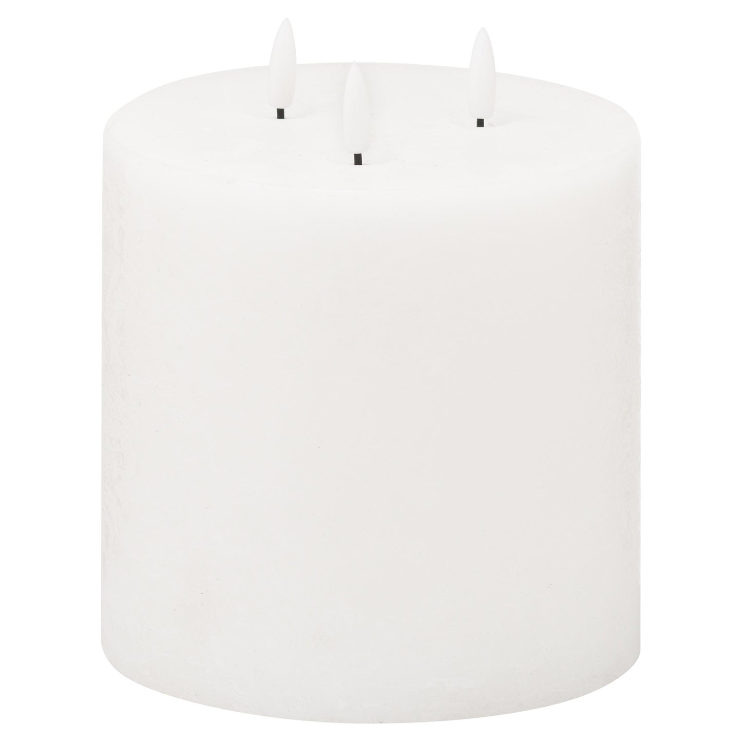 Luksus Collection Natural Glow 6x6 LED White Candle - Skandi London
