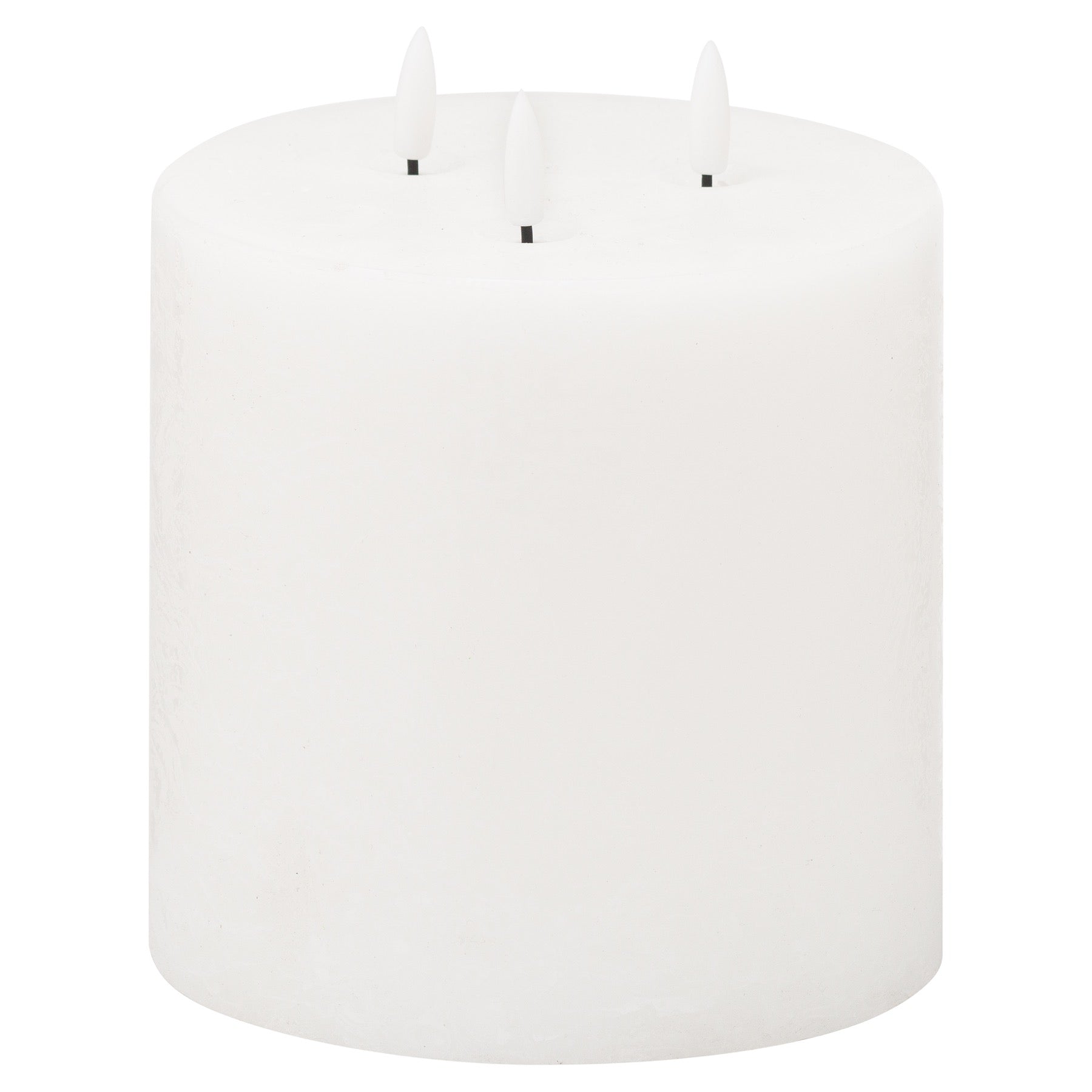 Luksus Collection Natural Glow 6x6 LED White Candle - Skandi London