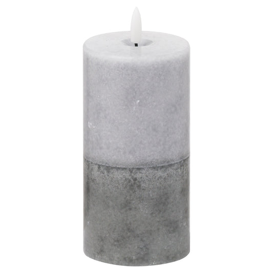 Luksus Collection Natural Glow 3x6 Stone LED Candle - Skandi London