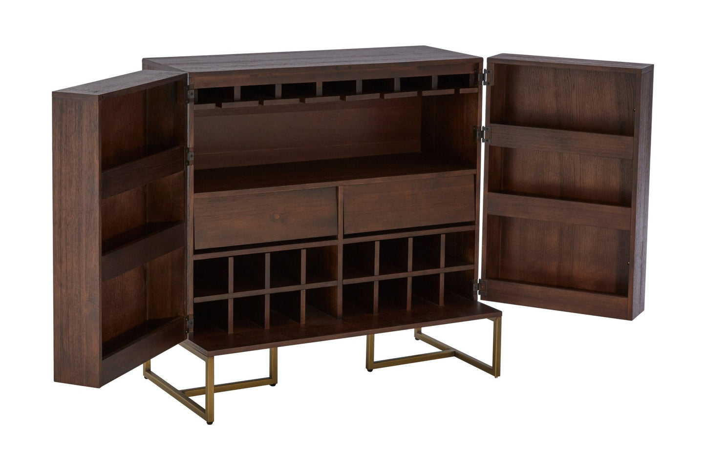 Bjorn Brown Drinks Cabinet - Skandi London