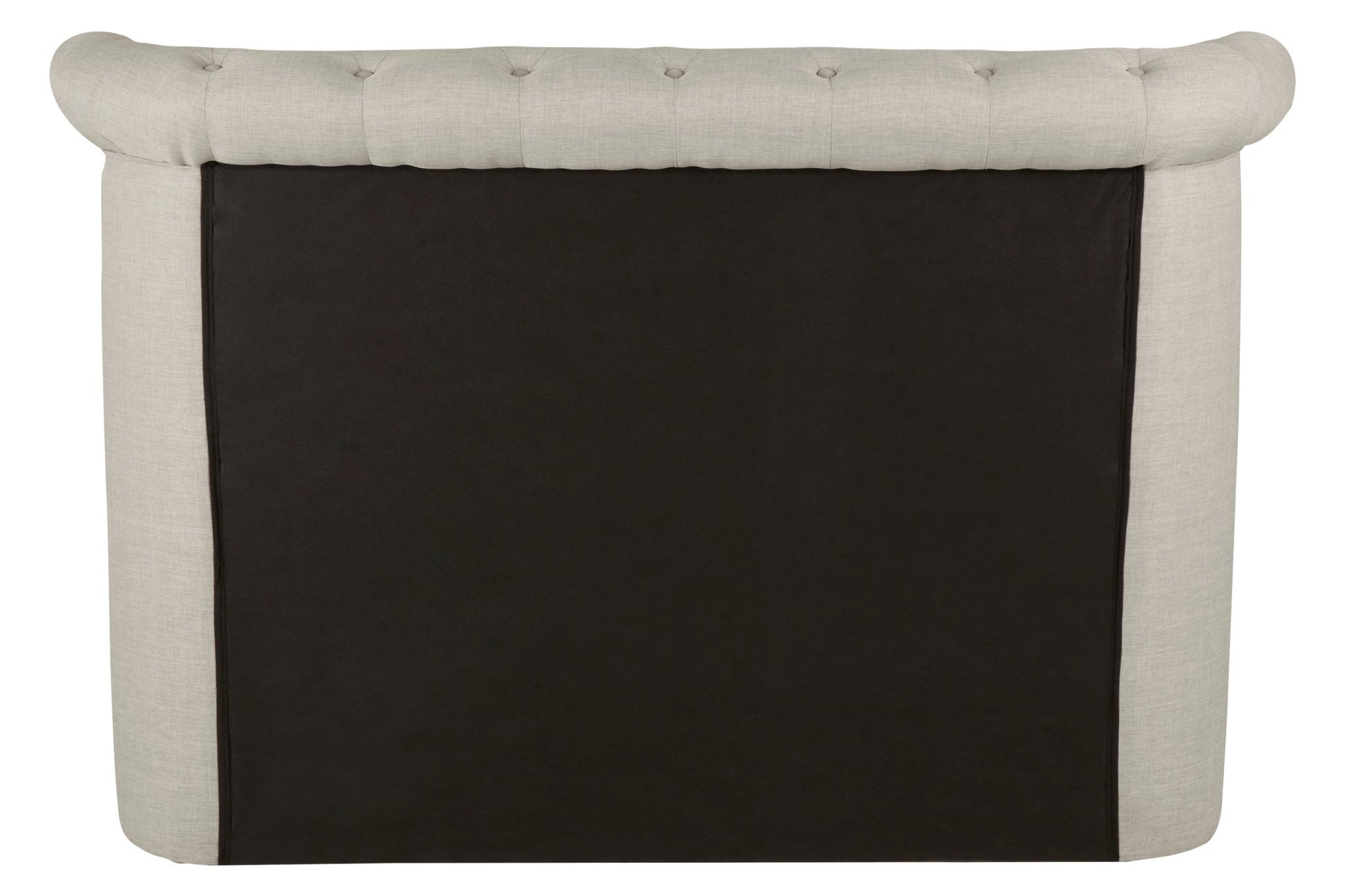 Darby Light Grey Double Ottoman Bed - Skandi London